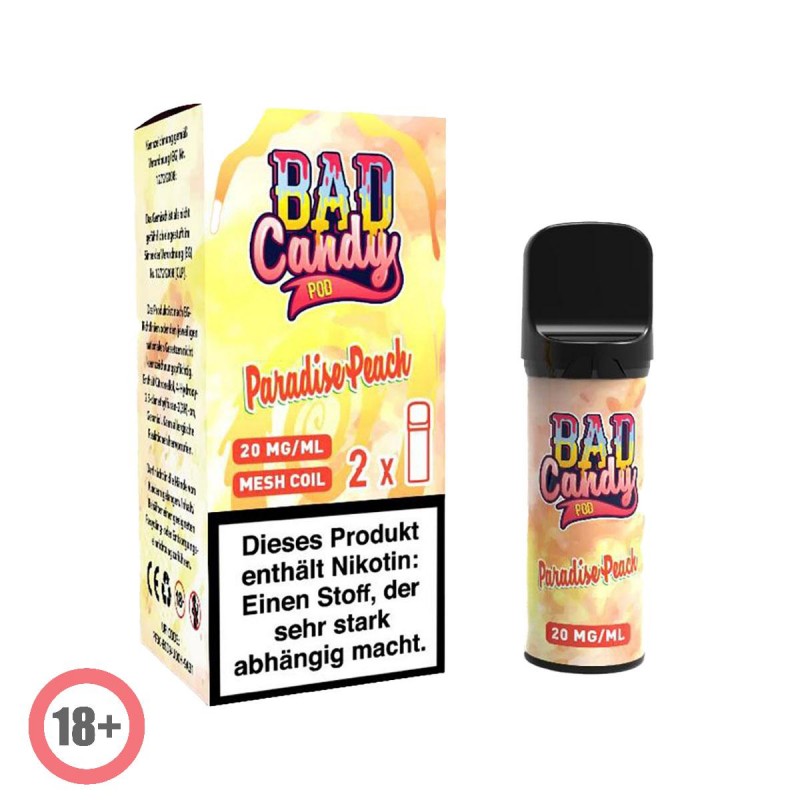 Bad Candy Pod2Go prefilled Pod - Paradise Peach 20...