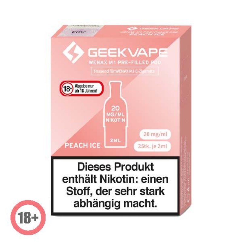 Geek Vape Wenax M1 Pod Peach Ice 20mg/ml
