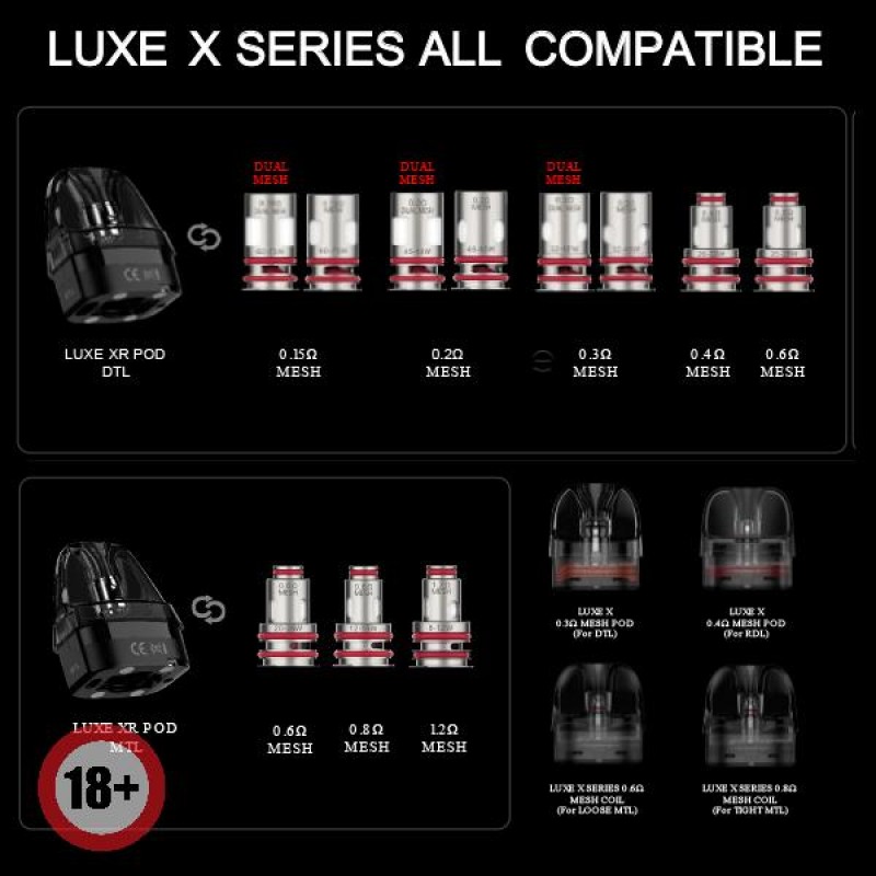 Vaporesso Luxe XR DL Pod - NEUE VERSION