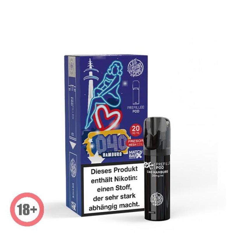 187 Straßenbande prefilled Pod - 040 Hamburg
