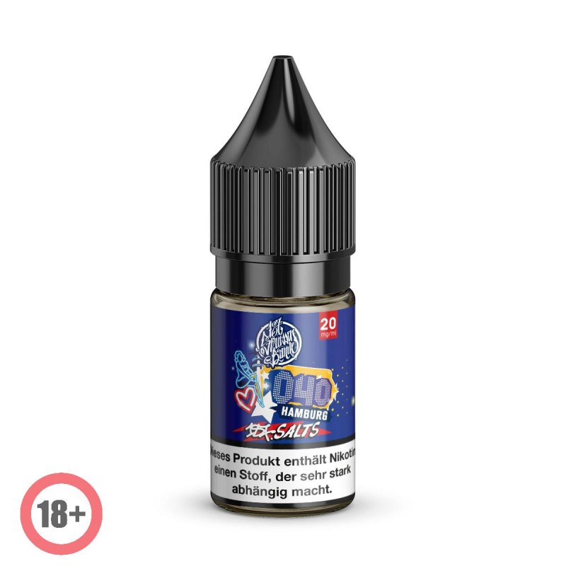 187 Straßenbande Nikotinsalz Liquid - 040 Hamburg 10ml 20mg