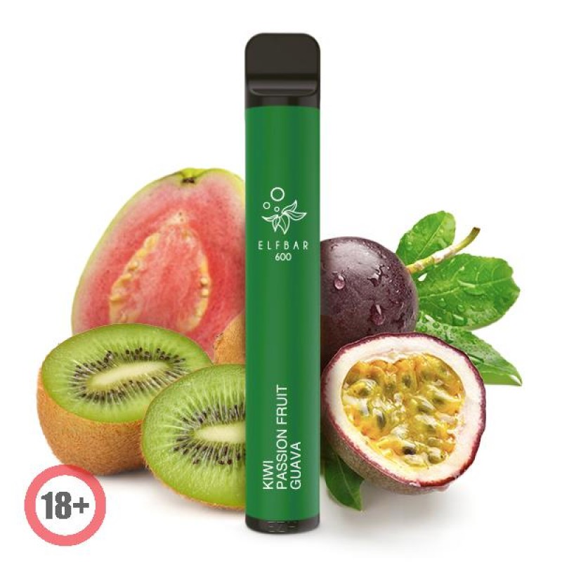 Elfbar 600 Einweg E-Zigarette Kiwi Passionfruit Gu...
