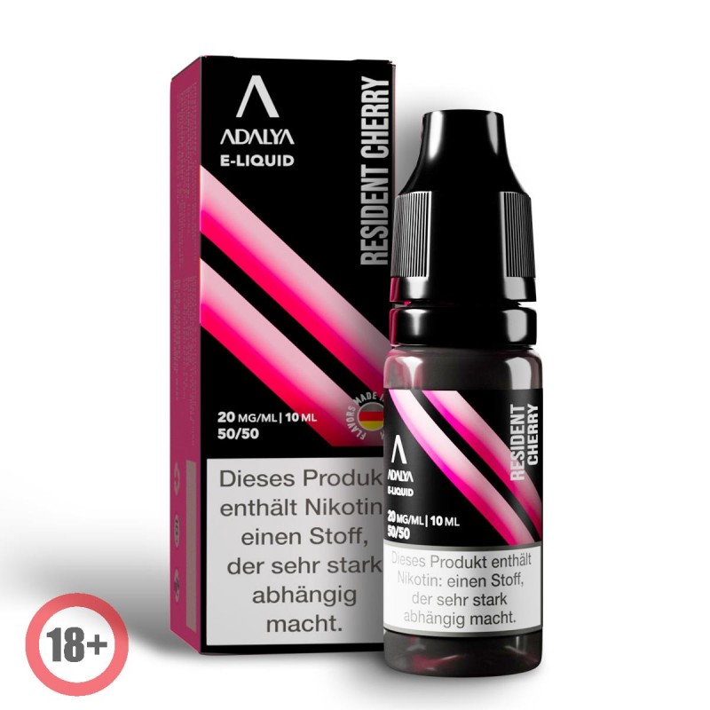 Adalya Resident Cherry Nikotinsalz Liquid 10ml 20m...
