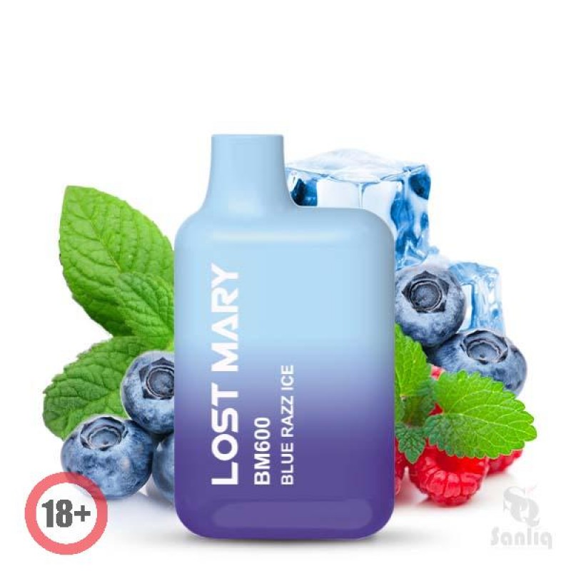 Lost Mary BM600 CP Einweg E-Zigarette - Blue Razz ...
