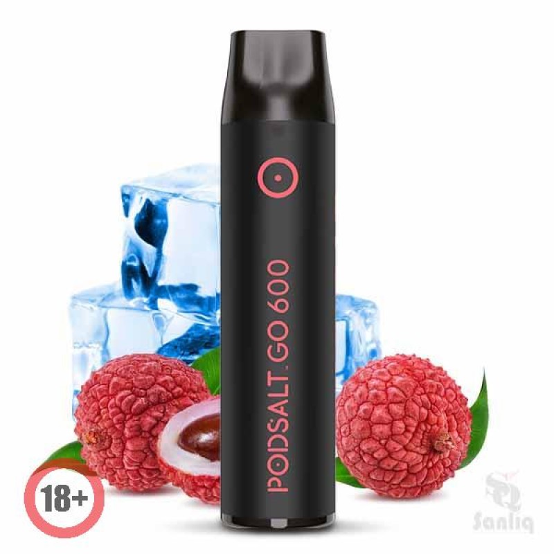 Pod Salt Go 600 Einweg E-Zigarette Lychee Ice 20mg