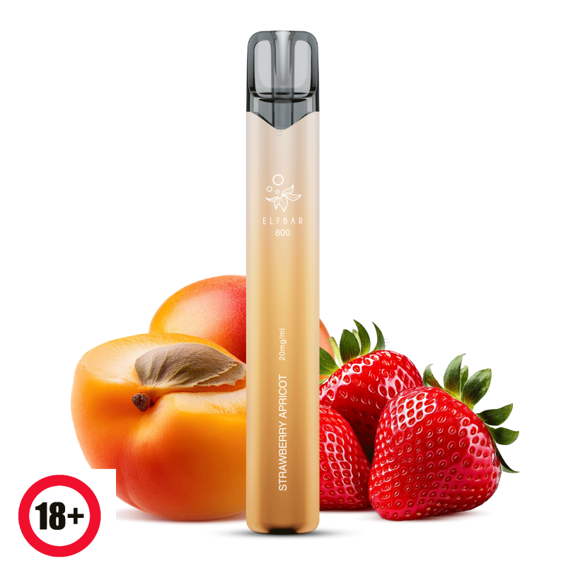 Elfbar 800 Einweg E-Zigarette - Strawberry Apricot...