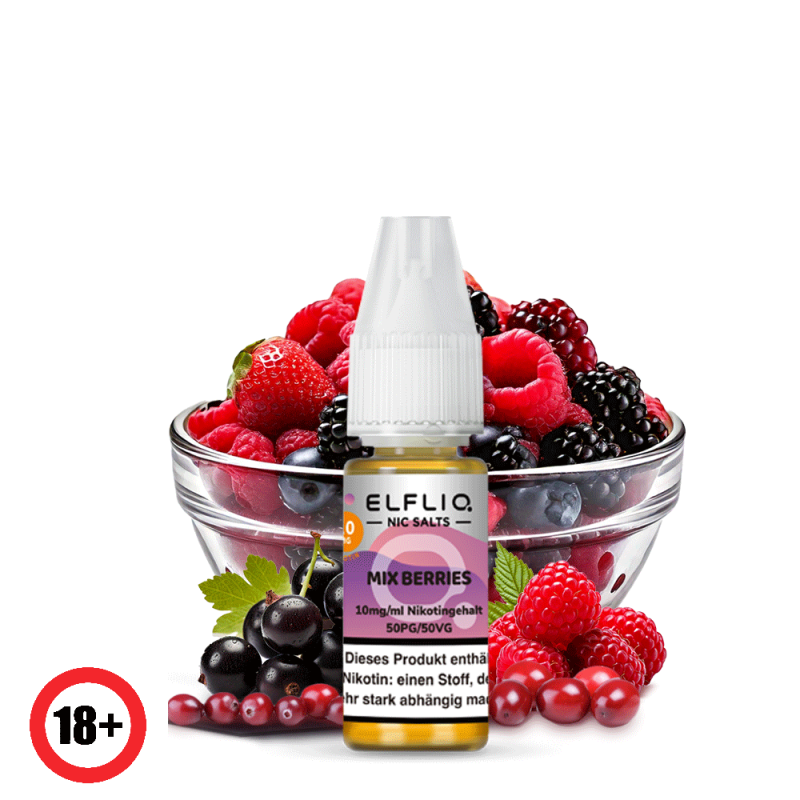 Elfbar Elfliq Mix Berries Nikotinsalz Liquid 10ml ...
