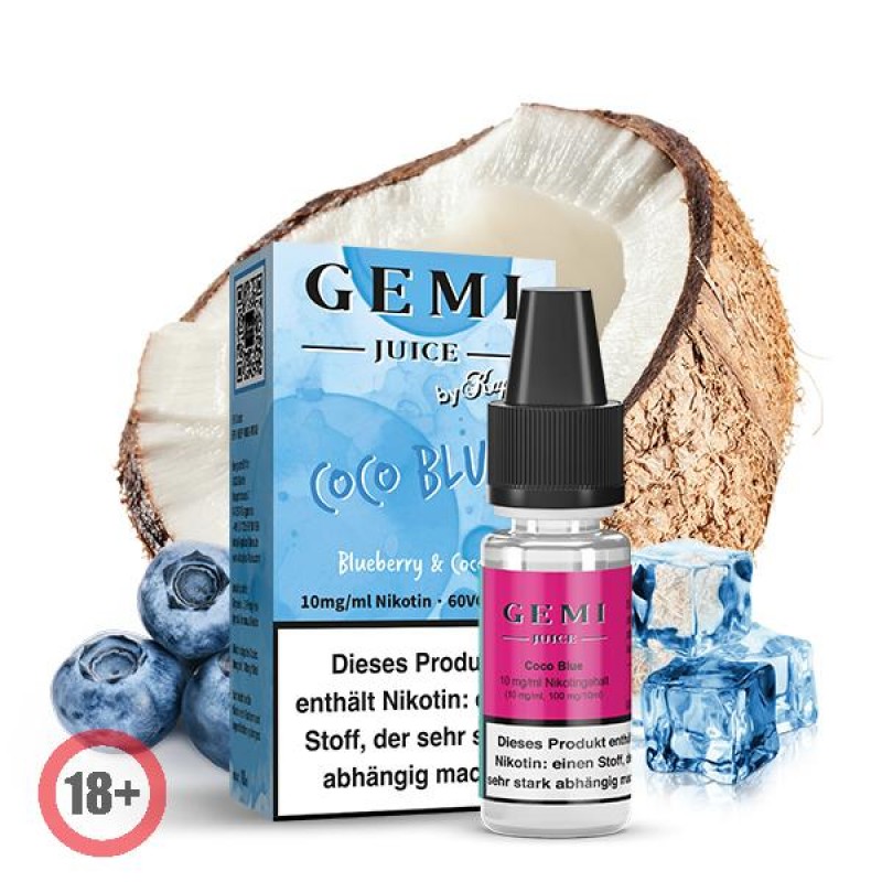 Gemi Juice Coco Blue Nikotinsalz Liquid 10ml 20mg