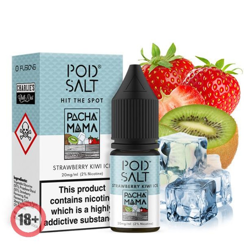 Pod Salt Strawberry Kiwi Ice Nikotinsalz Liquid 10...