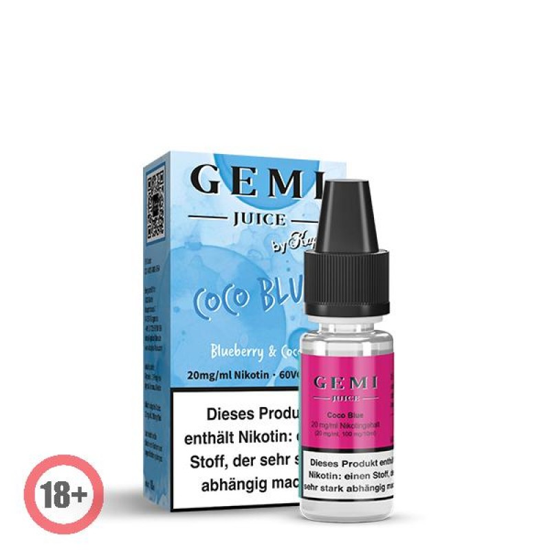 Gemi Juice Coco Blue Nikotinsalz Liquid 10ml 20mg