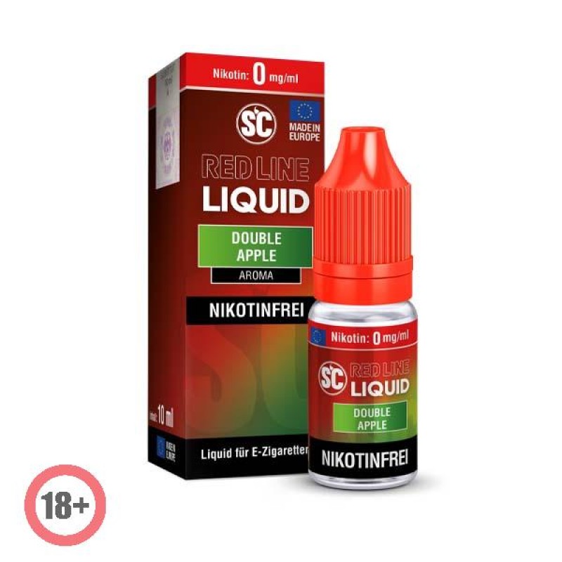 SC RED LINE Double Apple Liquid 10ml 0mg