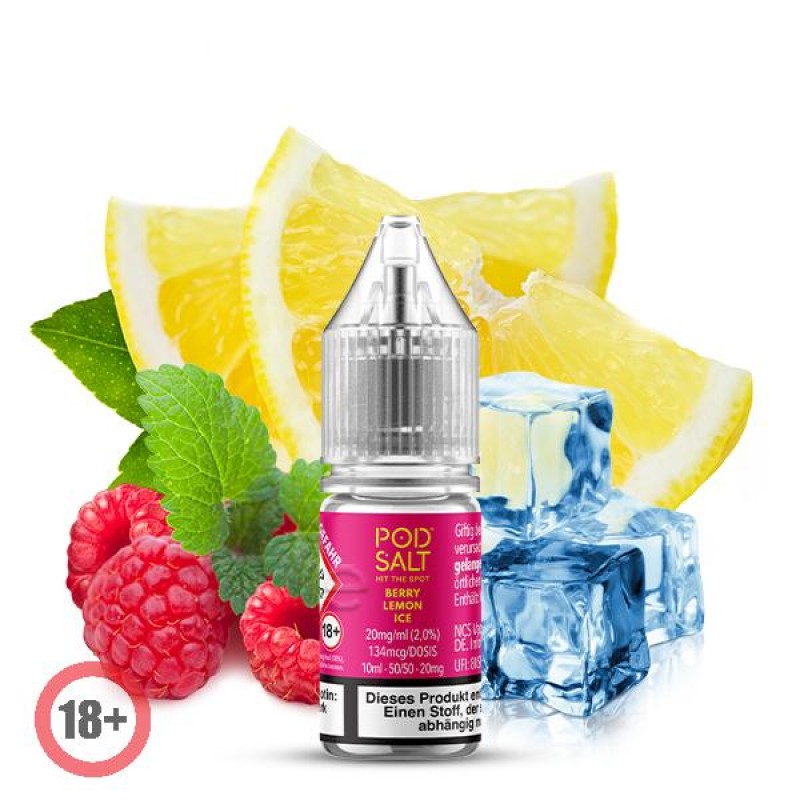 Pod Salt XTRA Berry Lemon Ice Nikotinsalz Liquid 1...