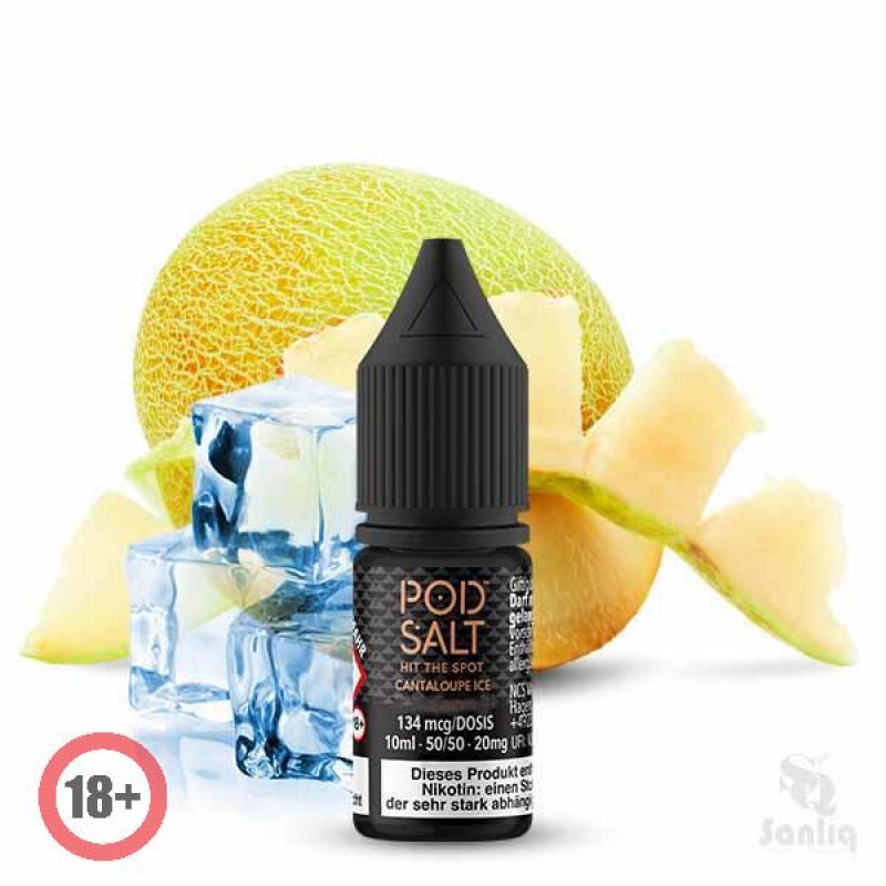Pod Salt Cantaloupe Ice Nikotinsalz Liquid 10ml 11...