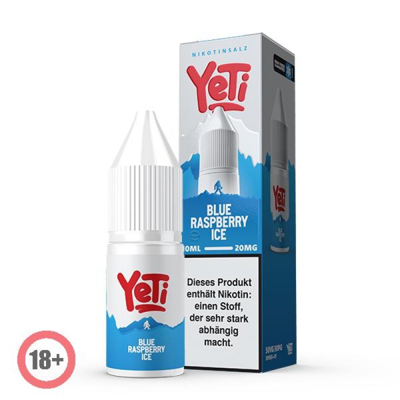 Yeti Summit Blue Raspberry Ice Nikotinsalz Liquid 10ml 20mg