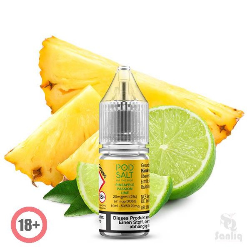 Pod Salt XTRA Pineapple Passion Lime Nikotinsalz L...