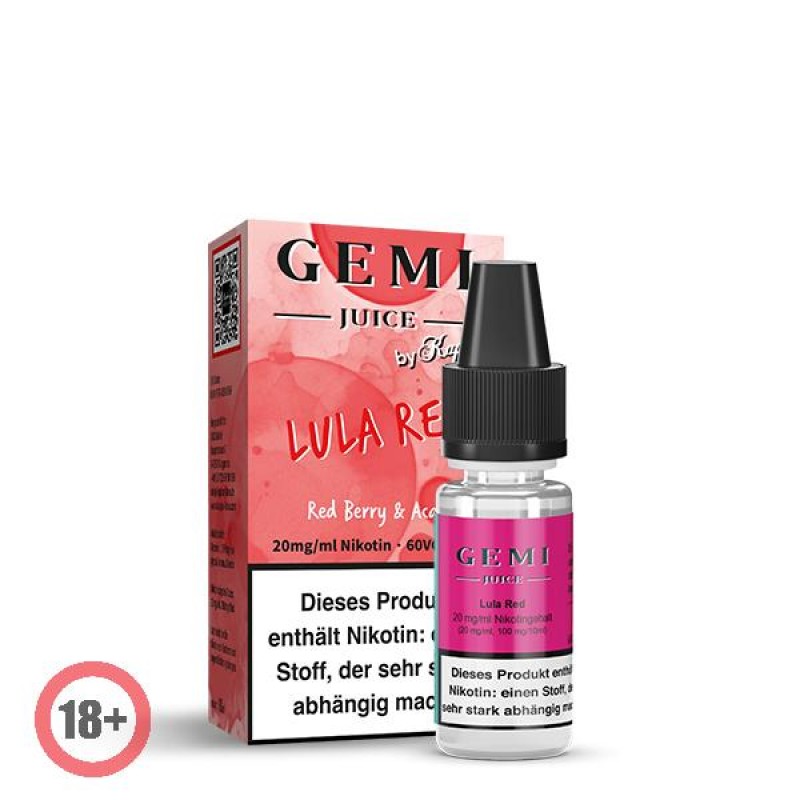 Gemi Juice Lula Red Nikotinsalz Liquid 10ml 20mg