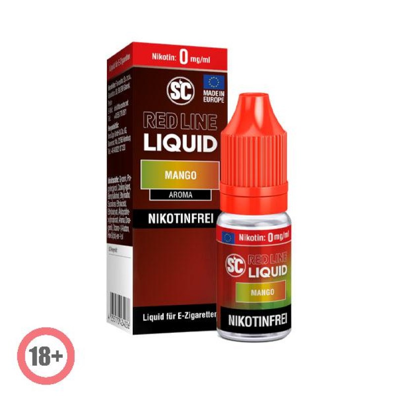 SC RED LINE Mango Liquid 10ml 0mg