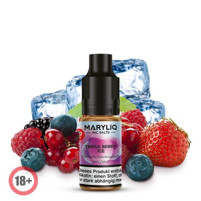 Lost Mary Maryliq Triple Berry Ice Nikotinsalz Liq...
