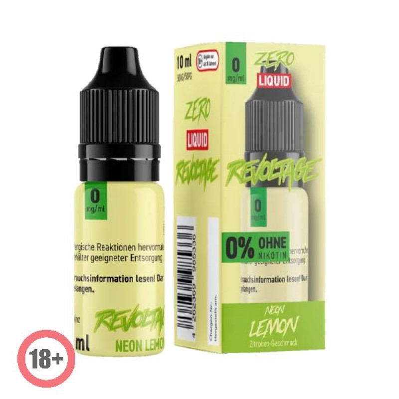 Revoltage Neon Lemon Liquid 10ml 0mg