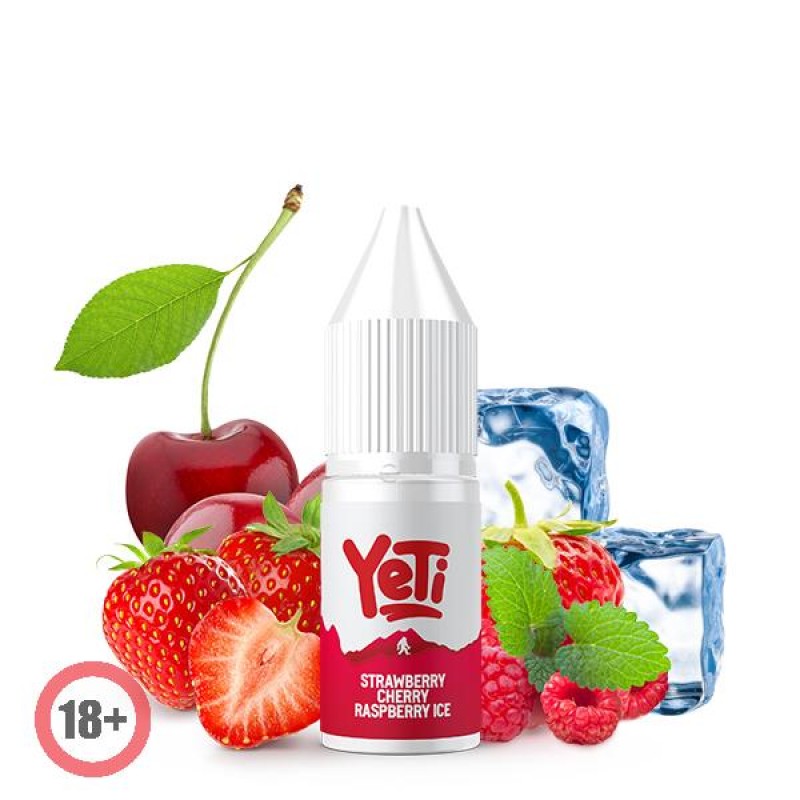 Yeti Summit Strawberry Cherry Raspberry Ice Nikoti...