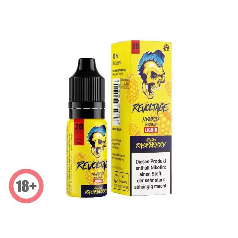 Revoltage Yellow Raspberry Hybrid Nikotinsalz Liqu...