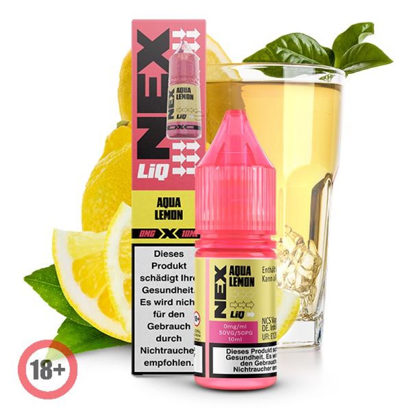 Pod Salt Nexliq Aqua Lemon Liquid 10ml 0mg