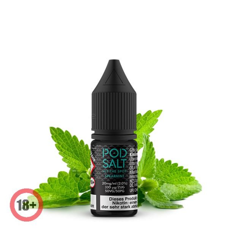 Pod Salt Spearmint Nikotinsalz Liquid 10ml 11mg