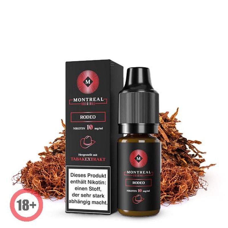 Montreal Rodeo Nikotinsalz Liquid 10ml 10mg