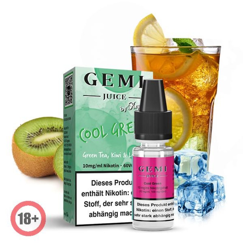 Gemi Juice Cool Green Nikotinsalz Liquid 10ml 10mg