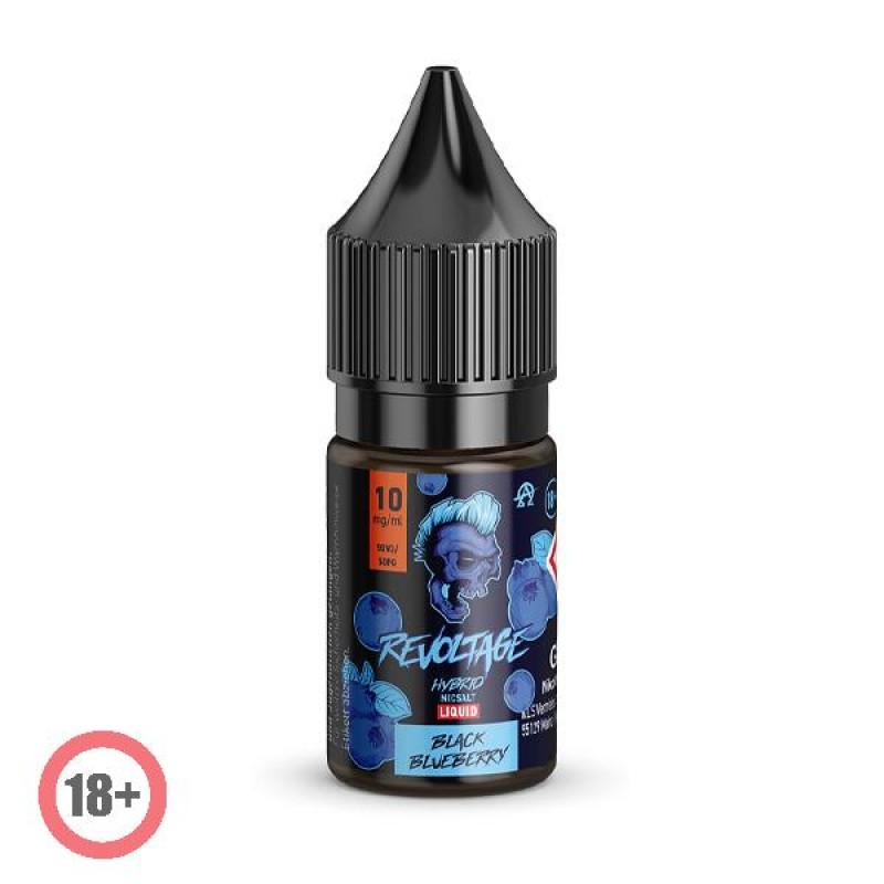 Revoltage Black Blueberry Hybrid Nikotinsalz Liqui...