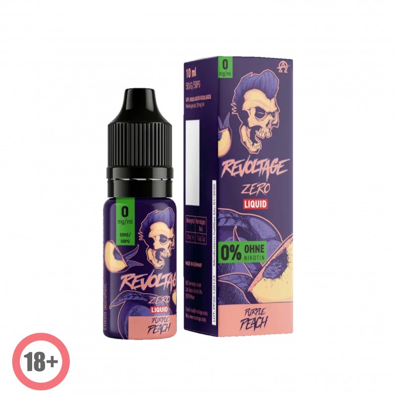 Revoltage Purple Peach Liquid 10ml 0mg