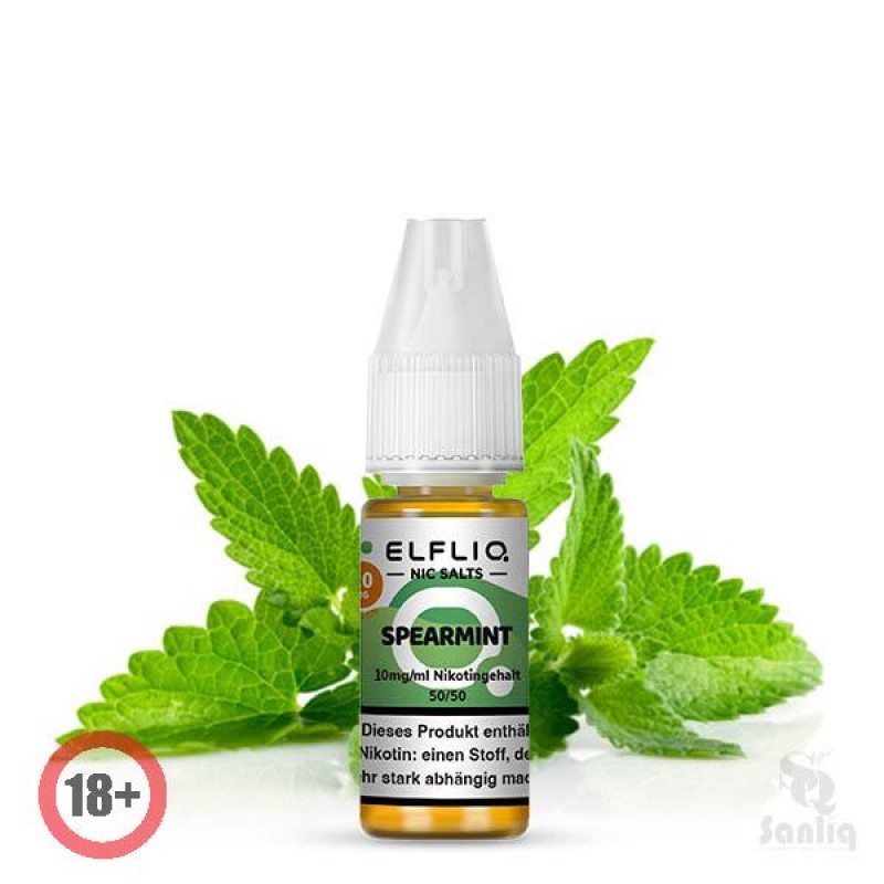 Elfbar Elfliq Spearmint Nikotinsalz Liquid 10ml 10...