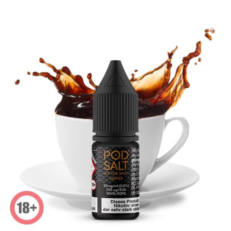 Pod Salt Coffee Nikotinsalz Liquid 10ml 20mg