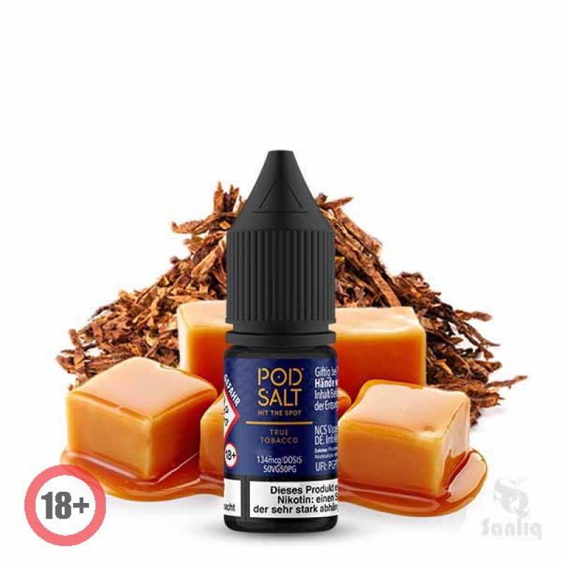 Pod Salt Origin True Tobacco Nikotinsalz Liquid 10...