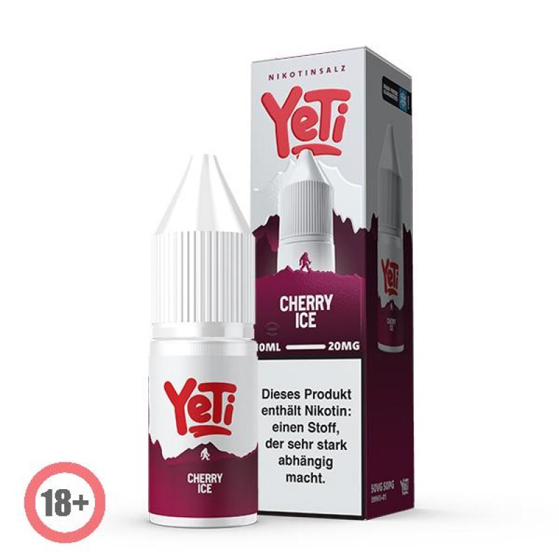 Yeti Summit Cherry Ice Nikotinsalz Liquid 10ml 20mg