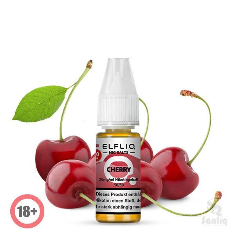 Elfbar Elfliq Cherry Nikotinsalz Liquid 10ml 20mg