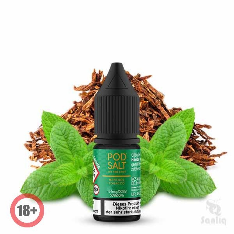 Pod Salt Origin Menthol Tobacco Nikotinsalz Liquid...