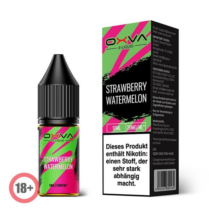 Oxva Strawberry Watermelon Nikotinsalz Liquid 10ml 10mg