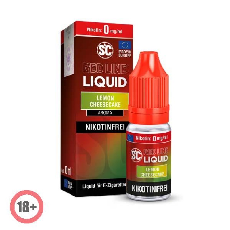 SC RED LINE Lemon Cheesecake Liquid 10ml 0mg