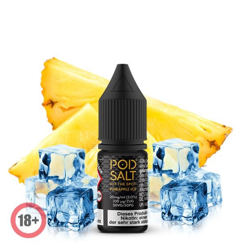 Pod Salt Pineapple Ice Nikotinsalz Liquid 10ml 11m...
