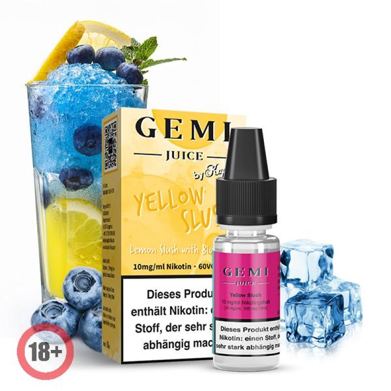 Gemi Juice Yellow Slush Nikotinsalz Liquid 10ml 20...