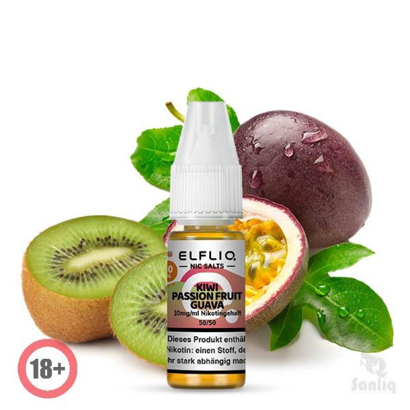 Elfbar Elfliq Kiwi Passionfruit Guava Nikotinsalz ...
