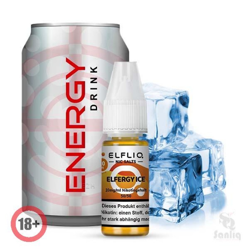Elfbar Elfliq Elfstorm Ice Nikotinsalz Liquid 10ml...