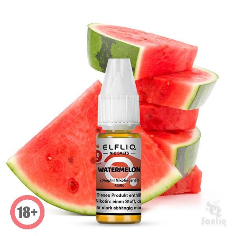 Elfbar Elfliq Watermelon Nikotinsalz Liquid 10ml 2...