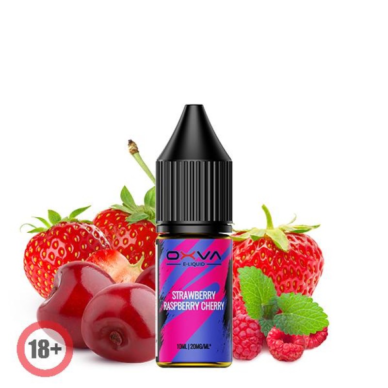 Oxva Strawberry Raspberry Cherry Nikotinsalz Liqui...