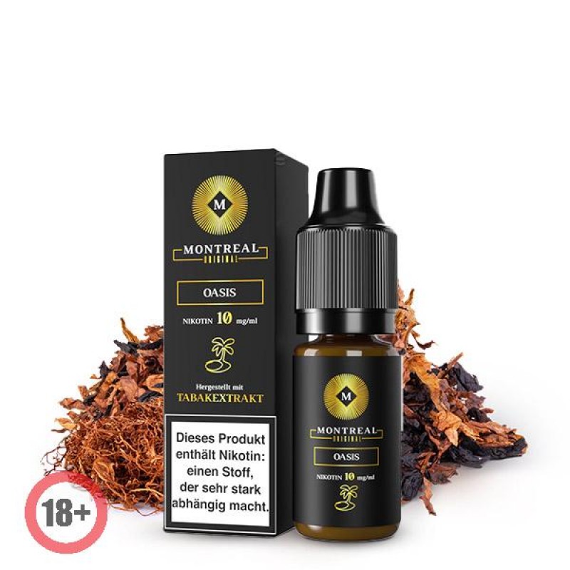 Montreal Oasis Nikotinsalz Liquid 10ml 10mg
