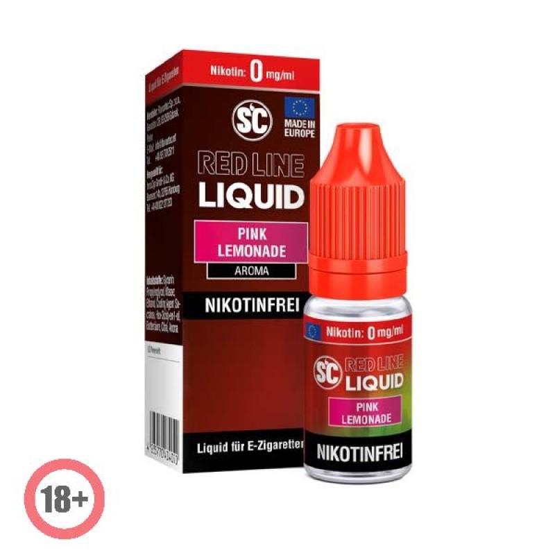 SC RED LINE Pink Lemonade Liquid 10ml 0mg