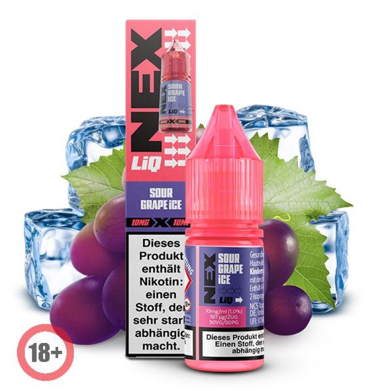 Pod Salt Nexliq Sour Grape Ice Nikotinsalz Liquid ...
