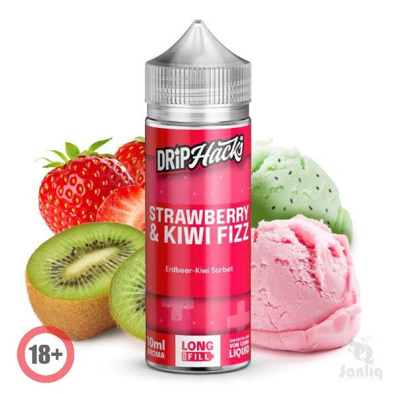 Drip Hacks Strawberry & Kiwi Fizz Aroma 10ml