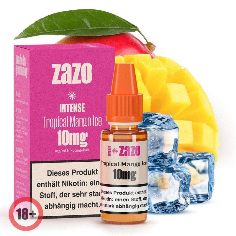 ZAZO INTENSE Tropical Mango Ice Nikotinsalz Liquid...